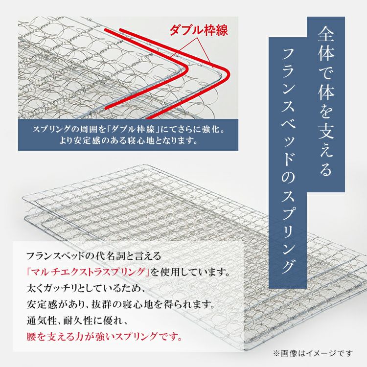 フランスベッド マットレス セミダブル LT-5500α ハード | 正規