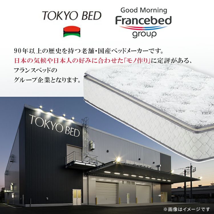 東京ベッド マットレス セミダブル Rev.7 ポピュラー ベーシック