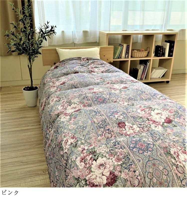 小杉商事　ロマンス小杉　羽毛布団 羽毛布団 ダブル ロマンス小杉 衿元フィット フランス産ダウン90