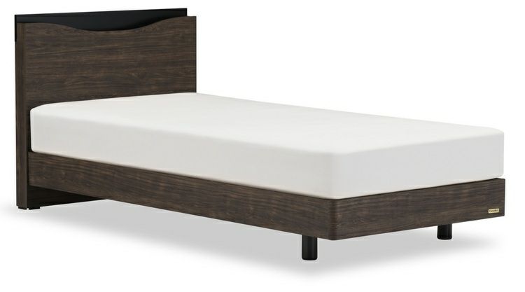 セミダブル用　　ベットフレーム　France BeD フランスベッド すのこベッド ベッド コンセント 棚付き LED照明
